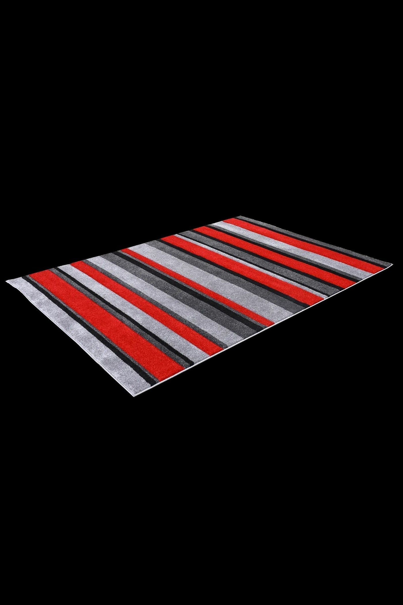 Boston Wavy Rug - 130 Red