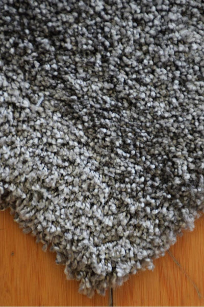 Broadway Plain Shaggy Rug - 103 Grey