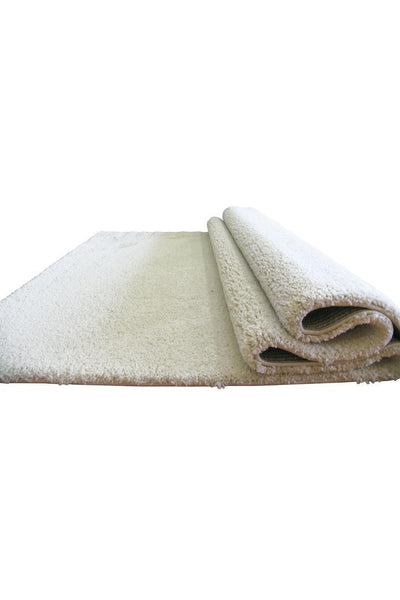 Broadway Plain Shaggy Rug - 102 Cream