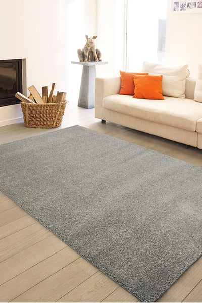 Brooklyn Plain Rug - 105 Grey