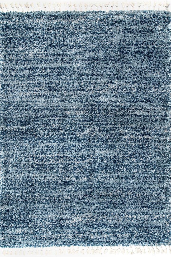 Cairo Moroccan Shaggy Rug - 103 Blue