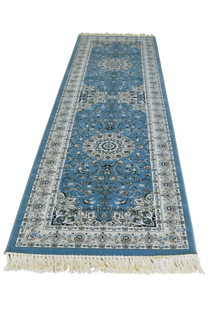 Caspian Traditional Wool Rug - 106 Blue