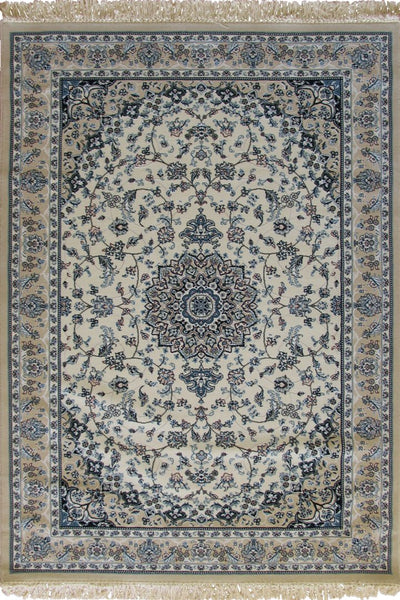 Caspian Traditional Wool Rug - 108 Blue