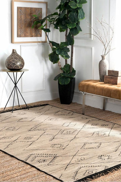 Charles Geometric Indoor/Outdoor - 107 Beige