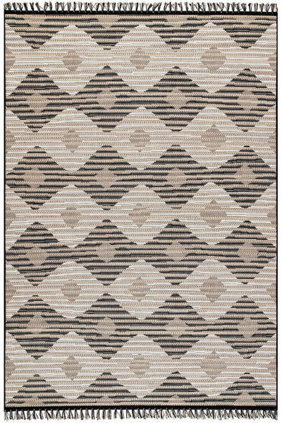 Charles Geometric Indoor/Outdoor - 105 Natural