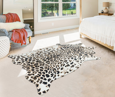 Faux Cowhide Rug  - Cheetah