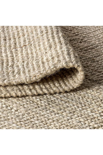 Chunky Jute Rug - 103 Bleached Tucked