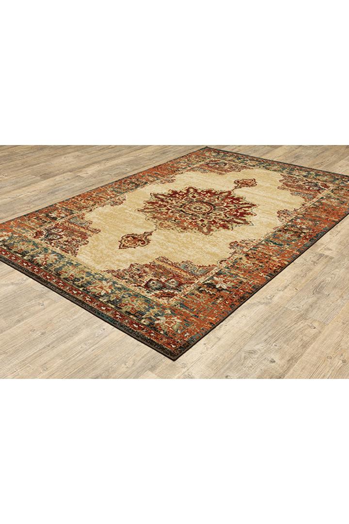 Classic Traditional Rug - 103 Rust