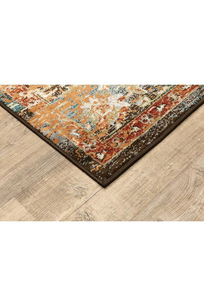 Classic Traditional Rug - 103 Rust