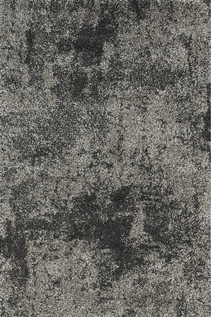 Coco Abstract Shaggy Rug - 102 Charcoal