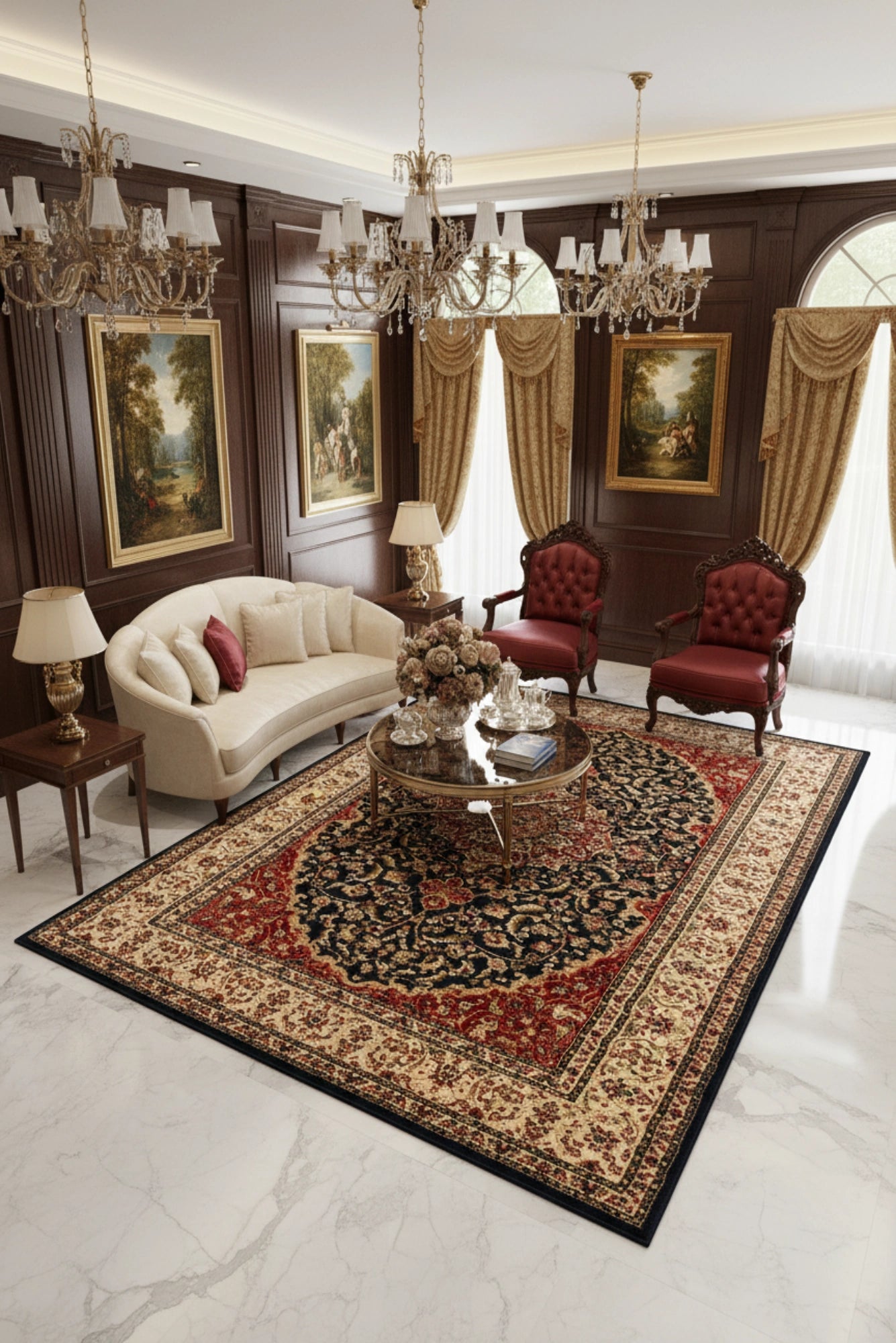 Colorado Traditional Rug - 102 Red