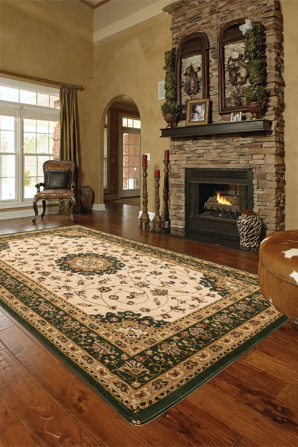 Colorado Flag Rugs Colorado Traditional Medallion Rug 512-F | Buy Rugs Online | Cyrus Rugs
