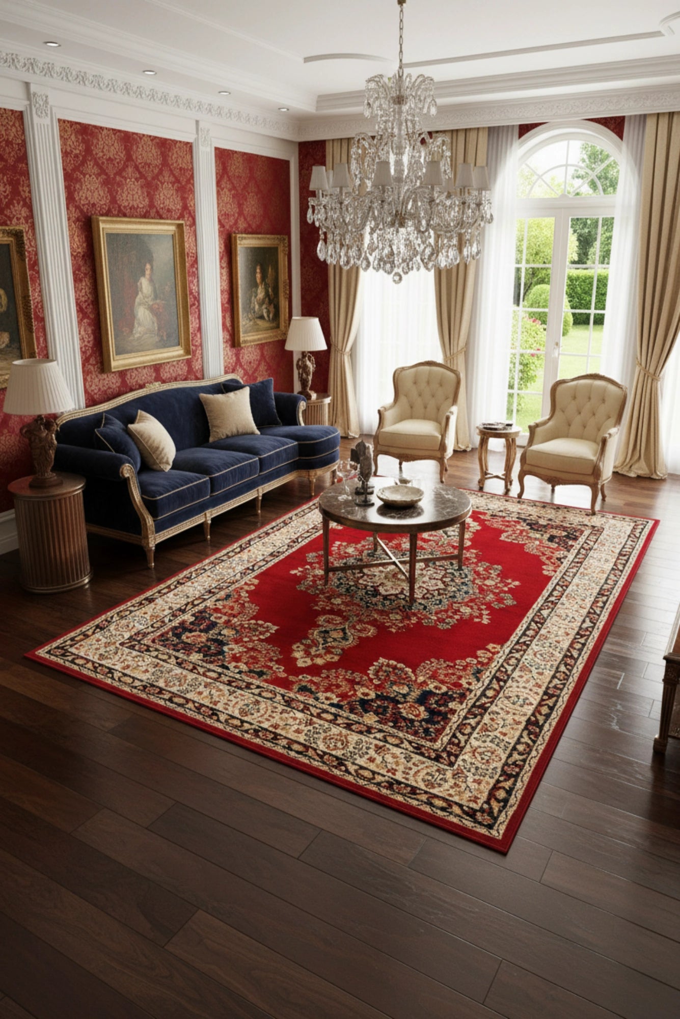 Colorado Traditional Rug - 103 Red