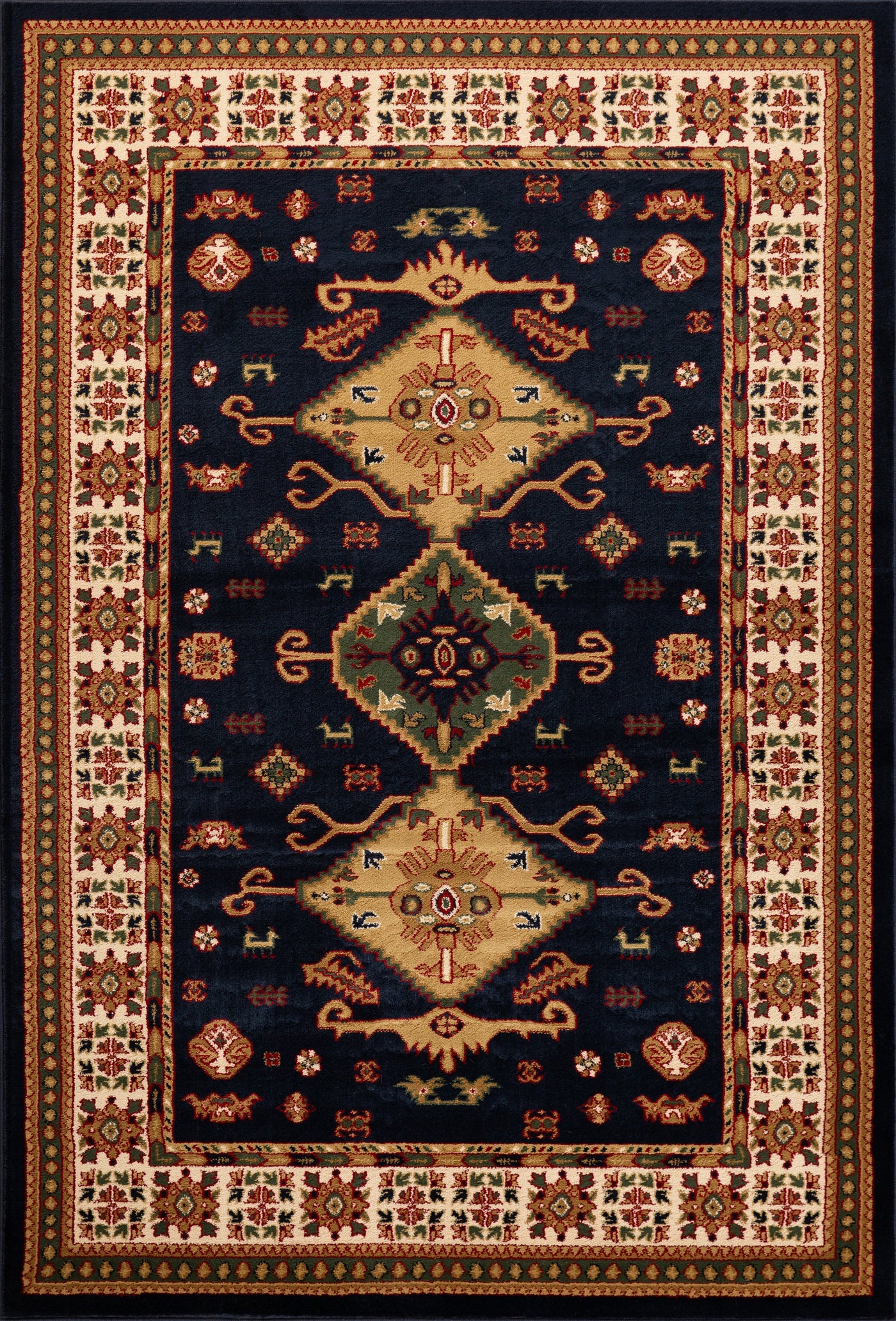 Colorado Traditional Rug - 106 Black