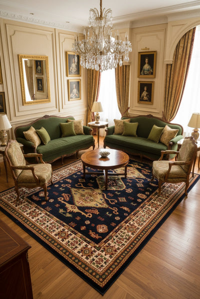 Colorado Traditional Rug - 106 Black