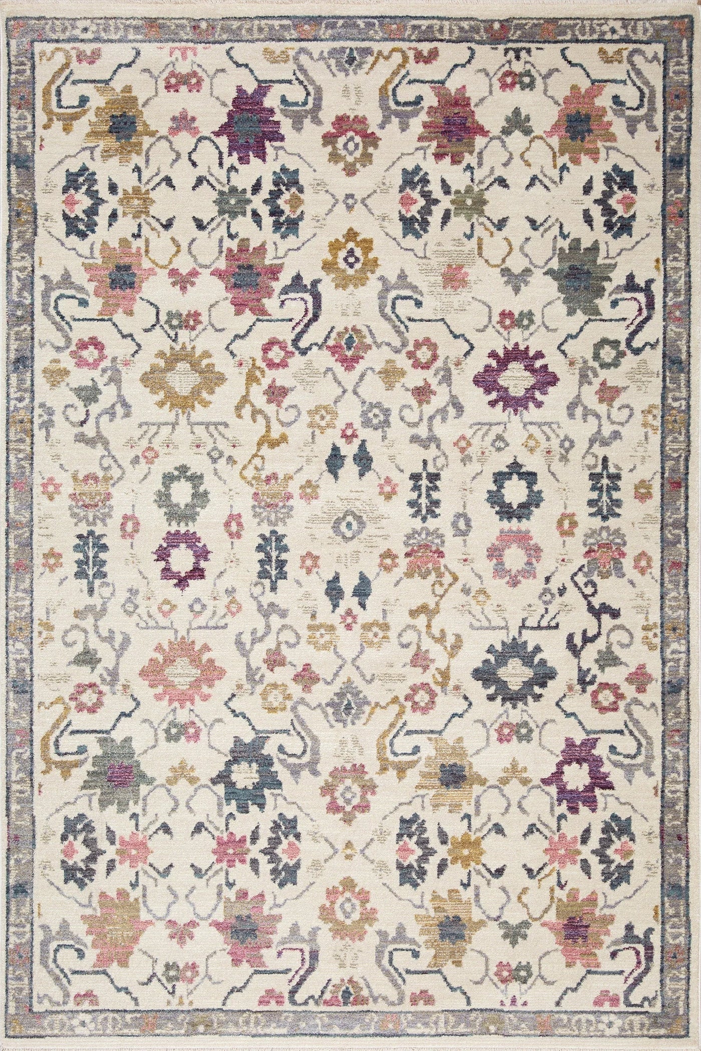 Columbus Traditional Rug - 104 White