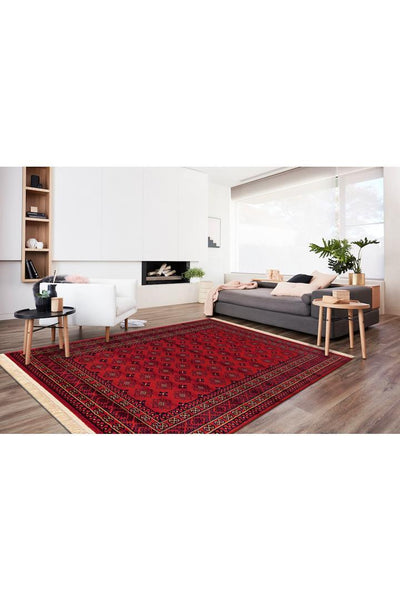 Afghan Rug 2823-Red