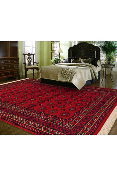 Afghan Rug 2823-Red