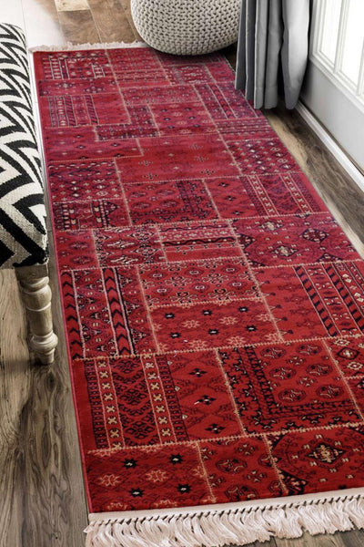 Afghan Rug 3081-Red