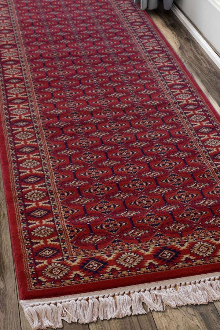 Afghan Rug 344-Red