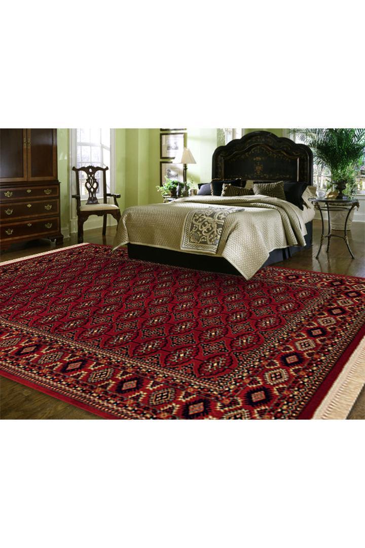 Afghan Rug 344-Red