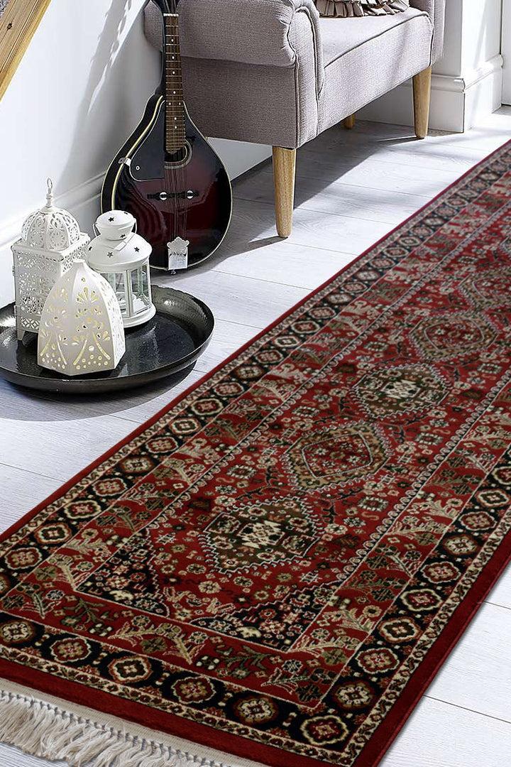 Afghan Rug 4338-Red Runner