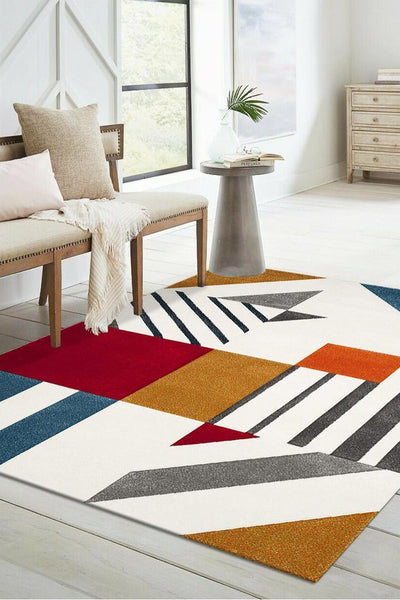 Fantasy Abstract Rug - 105 Multicolours