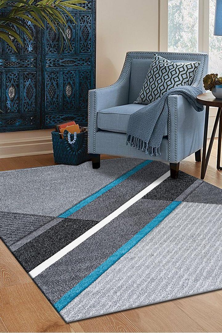 Fantasy Abstract Rug - 114 Blue