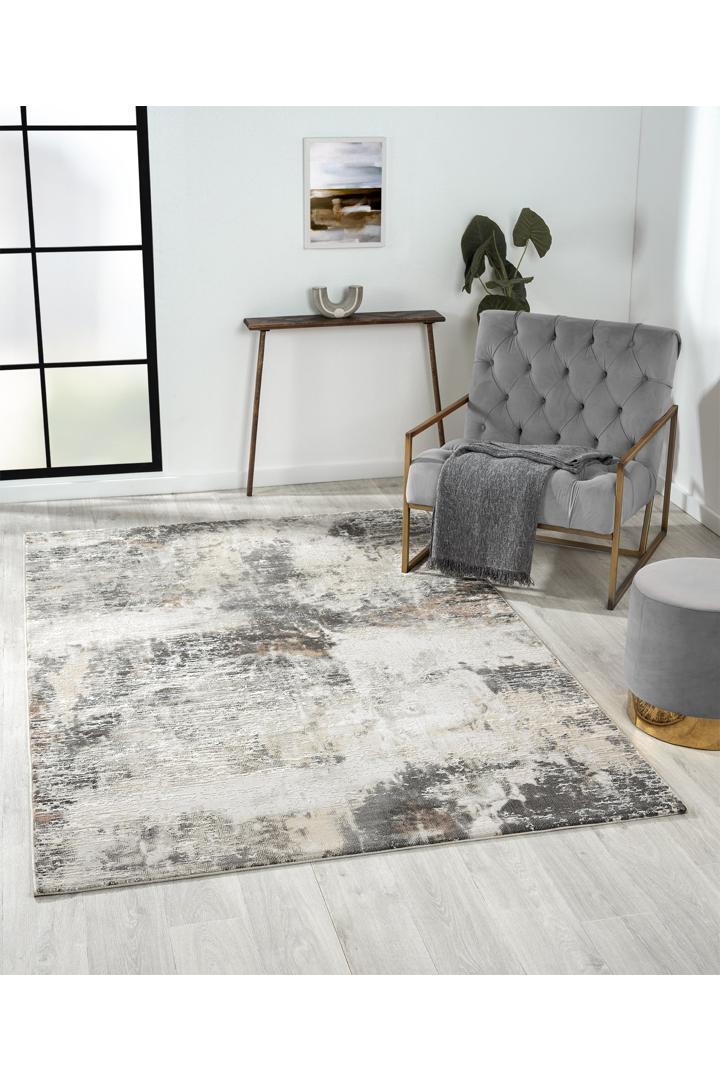 Soft Distressed Rug - 106 Grey