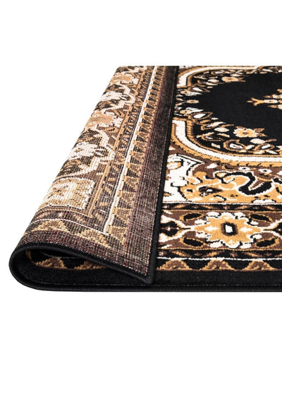 Tokyo Traditional Rug - Black 118