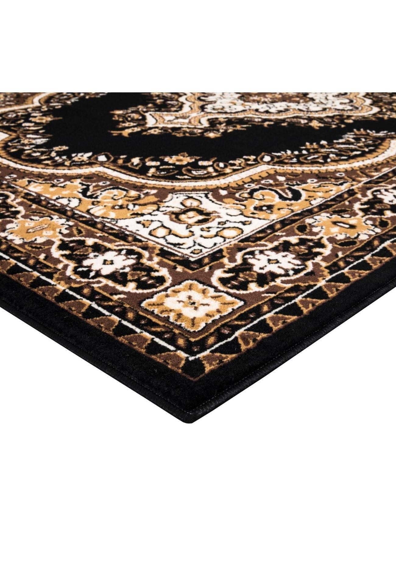 Tokyo Traditional Rug - Black 118