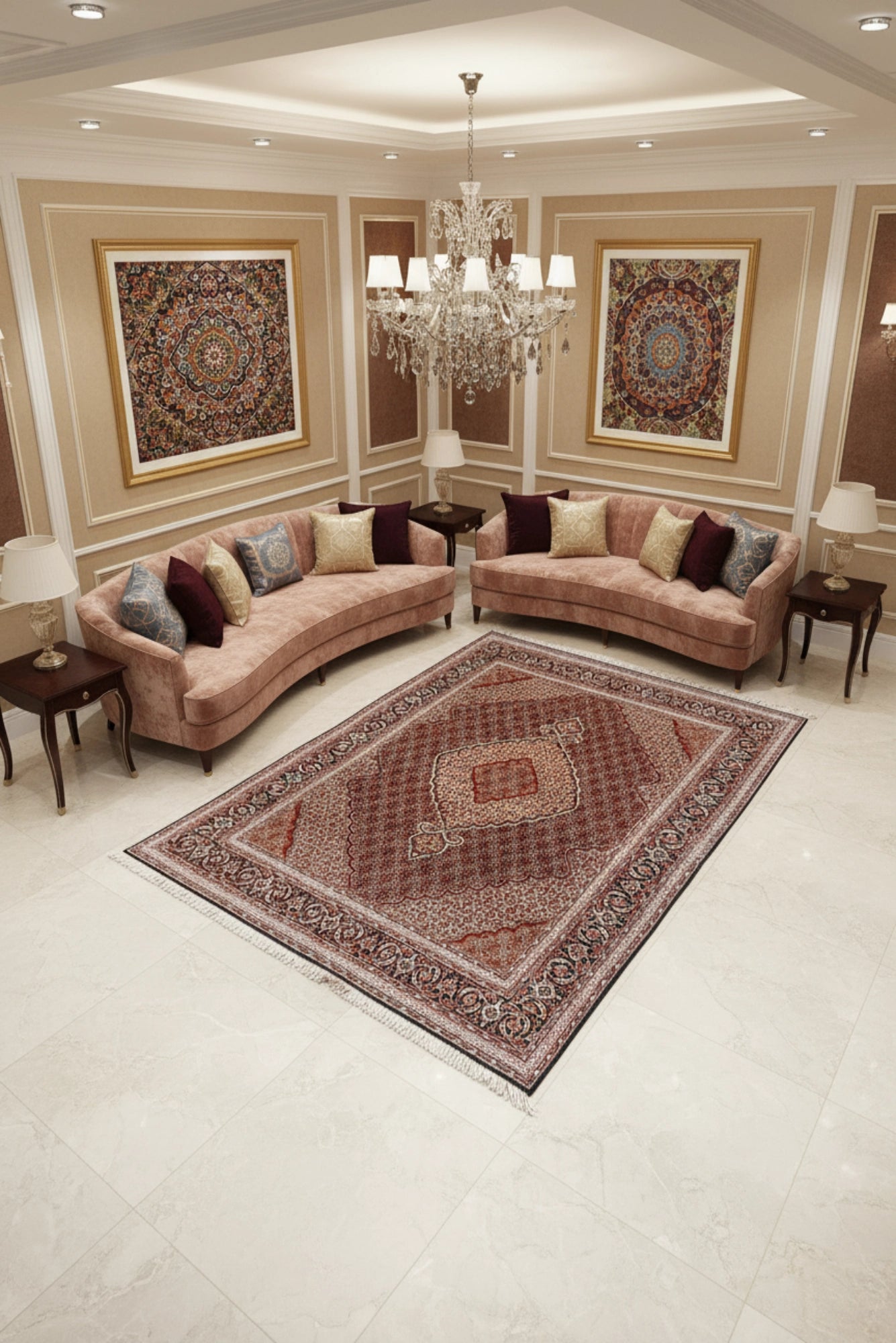 Tabriz - Hand Knotted Wool - 310x205 cms