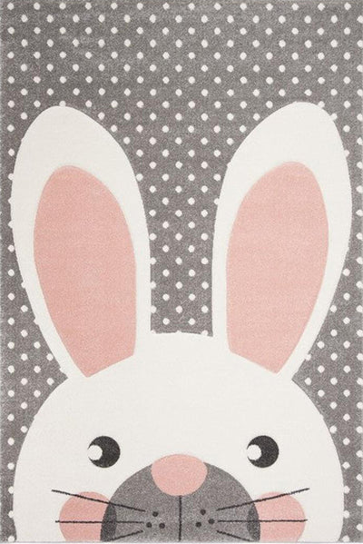 cute pastel childrens rugs buy kiddies soft plush budget carpets bunny
