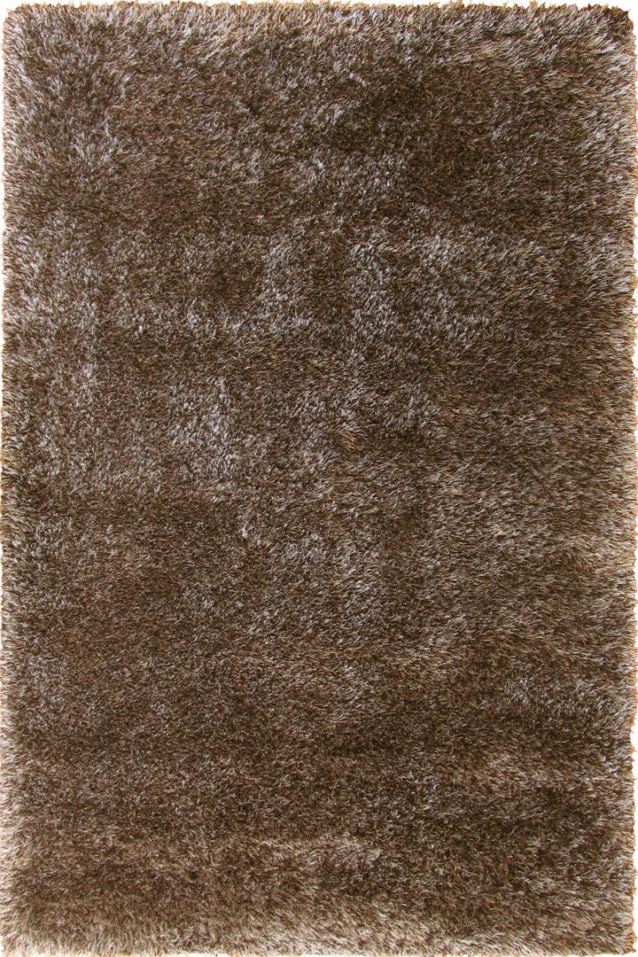 Darwin Plain Shaggy Rug - 109 Brown