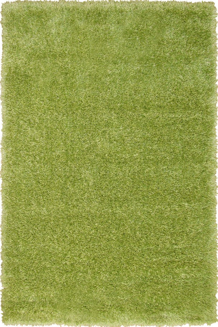 Darwin Plain Shaggy Rug - 101 Green