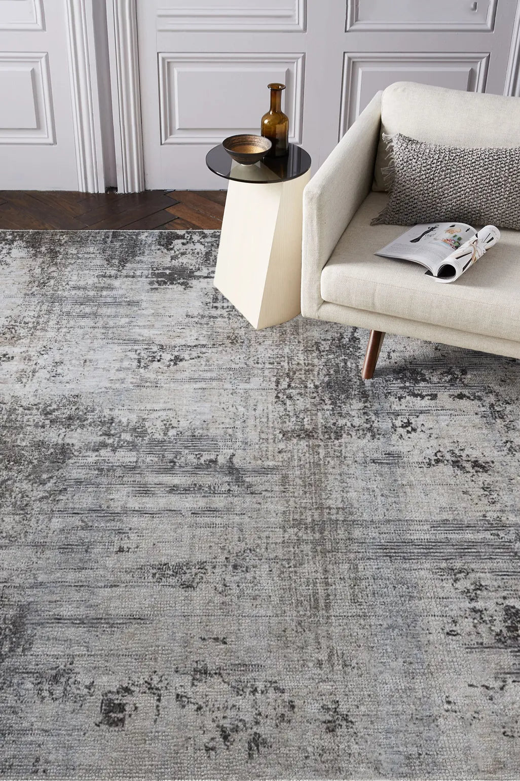 Georgia Contemporary Rug - 103 Charcoal