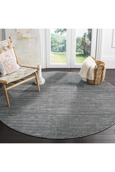 Domenico Plain Rug - 107 Charcoal