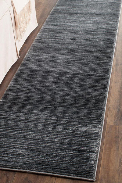 Domenico Plain Rug - 107 Charcoal