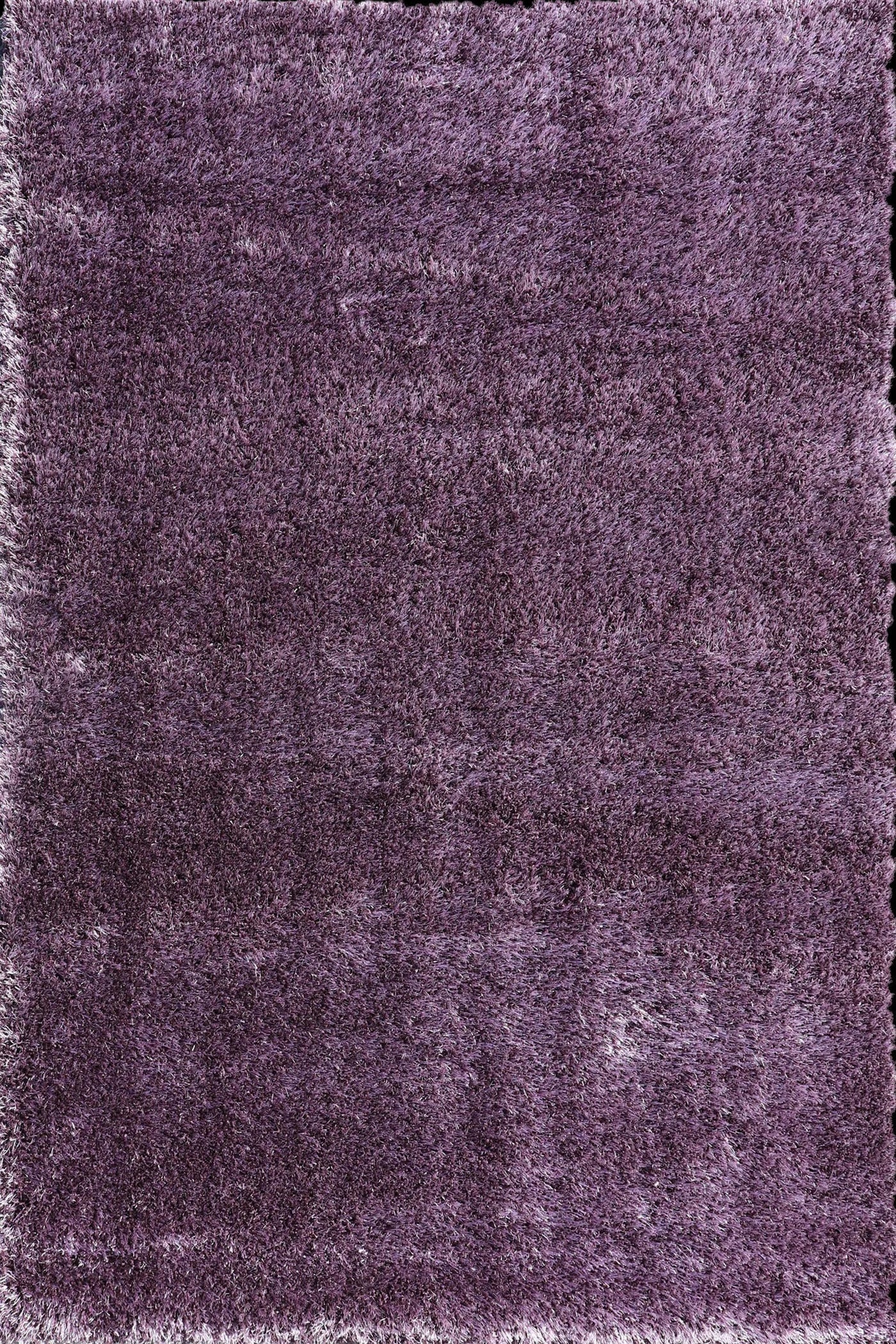 Darwin Plain Shaggy Rug - 103 Violet