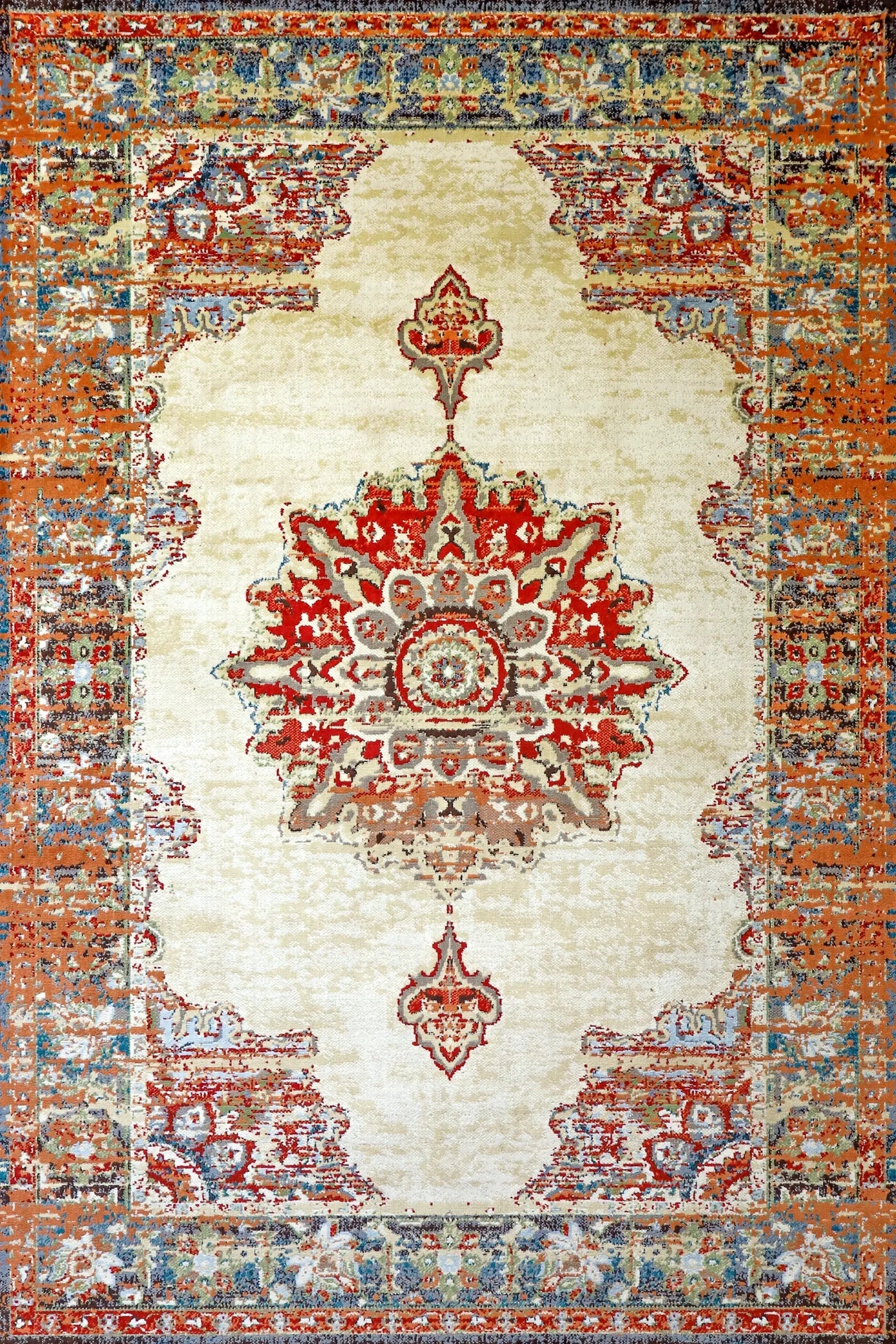 Classic Traditional Rug - 103 Rust