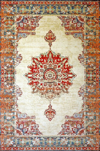 Classic Traditional Rug - 103 Rust