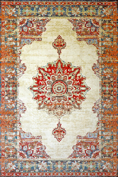 Classic Traditional Rug - 103 Rust