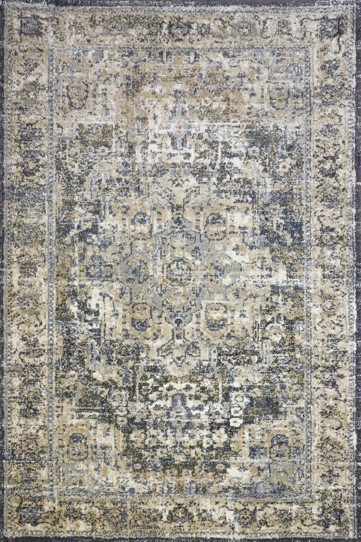 Austin Rug Distressed Rug - 104 Gold