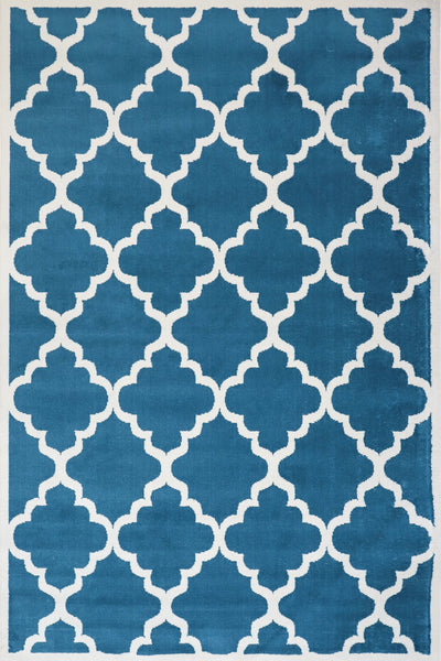 Gino Trellis Rug - 111 Blue