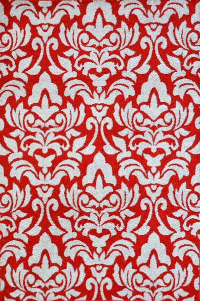 San Francisco Abstract Rug - 104 Red