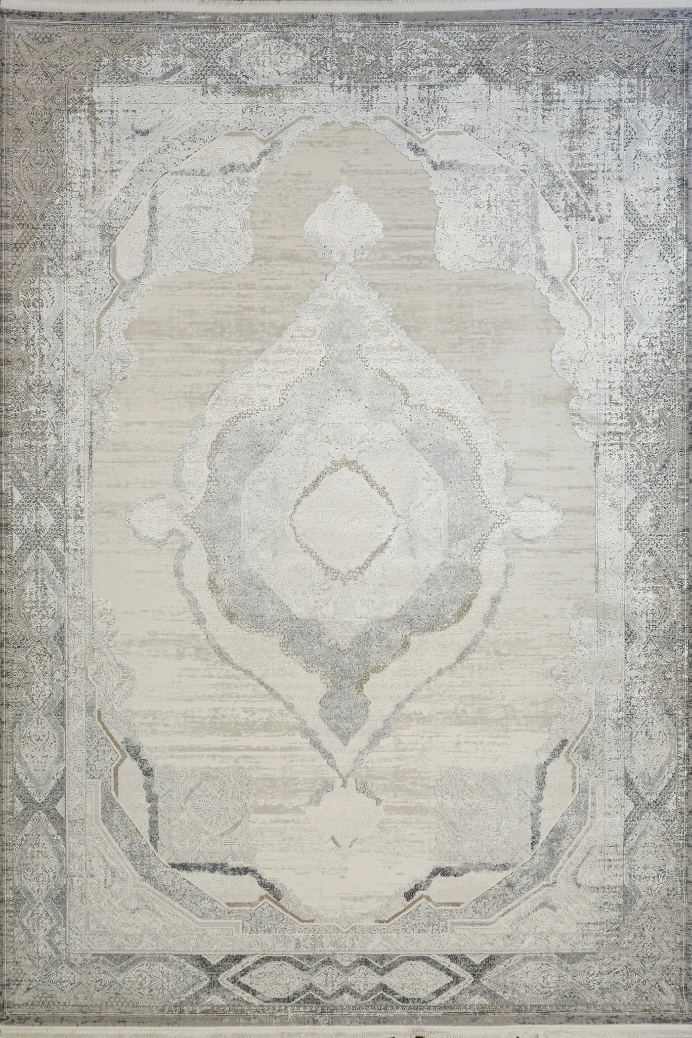 Fusion Embossed Rug - 105 Grey