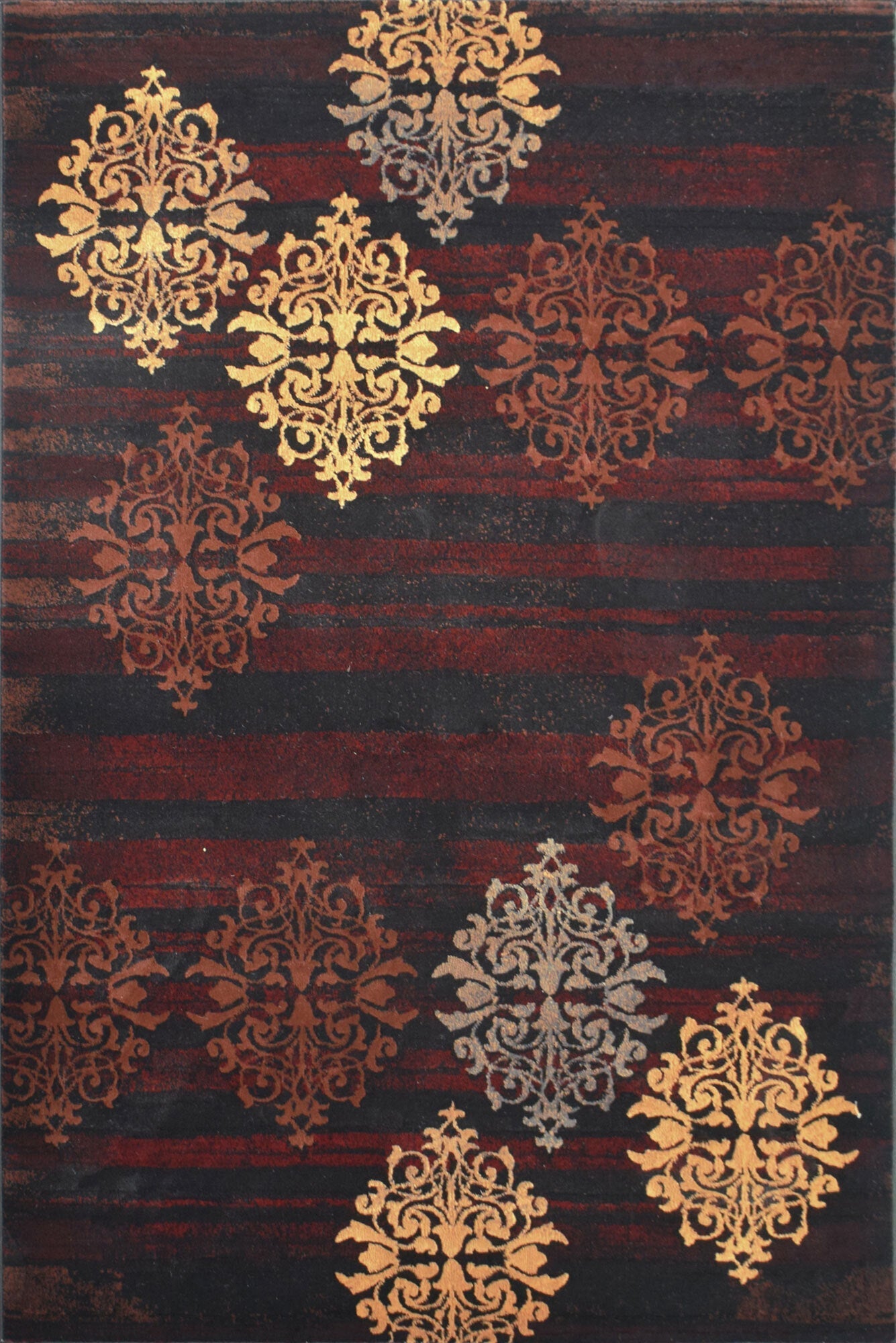 Ellie Contemporary Rug - 107 Brown