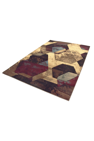 Ellie Contemporary Rug - 109 Brown