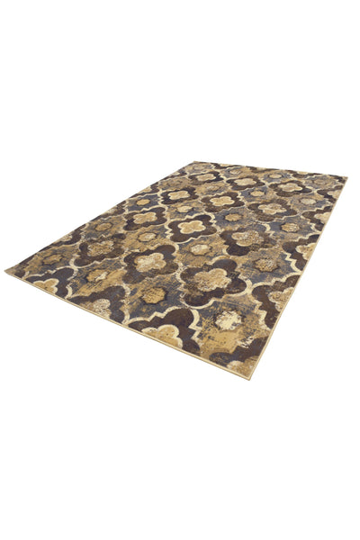 Ellie Contemporary Rug - 115 Brown