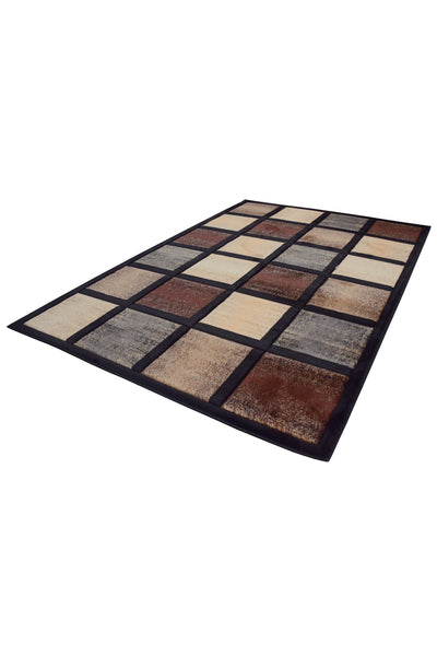 Ellie Contemporary Rug - 105 Brown